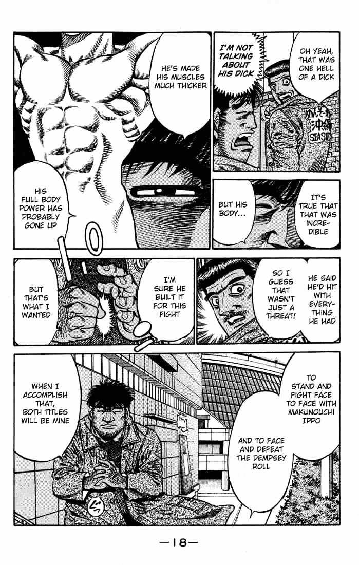 Hajime no Ippo: Fighting Spirit, Chapter 425 image 18